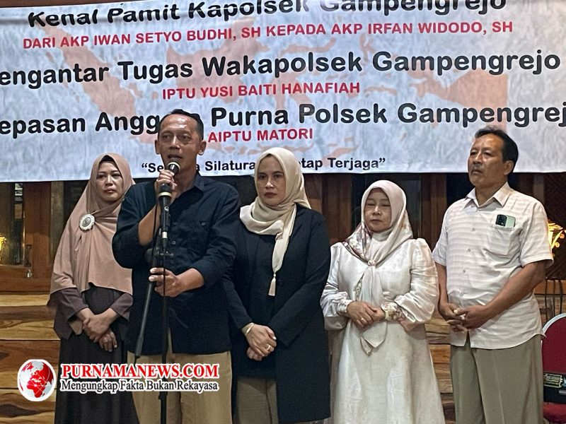 AKP Iwan Setyo Budhi saat menyampaikan sambutan.