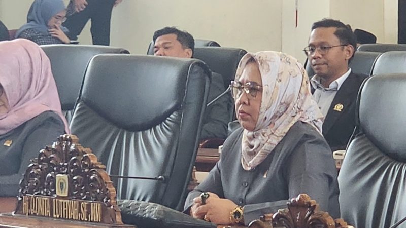 Ketua Badan Kehormatan (BK) DPRD Kota Depok sekaligus Anggota Komisi A DPRD Kota Depok, Hj. Qonita Lutfiyah