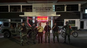 Koramil 01/Jatinegara Gelar Patroli Ramadhan, Antisipasi Gangguan Kamtibmas Di Wilayah