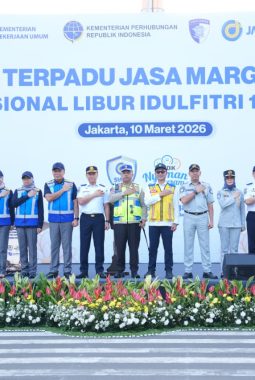 Kakorlantas Hadiri Apel Terpadu Jasa Marga Siaga, Kolaborasi dan Sinergitas Kunci Keberhasilan