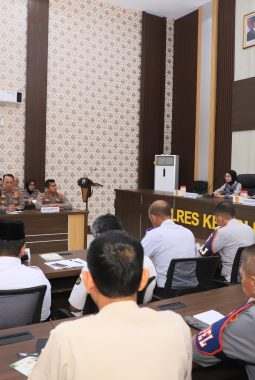 Amankan Idul Fitri 1447 H, Polres Kediri Kota Bersama Pemkot dan Stakeholder Gelar Rakor Ops Ketupat