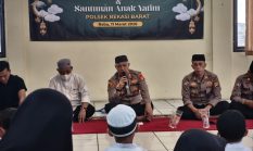 Polsek Bekasi Barat Berbagi Santunan Anak Yatim Dan Buka Puasa Bersama