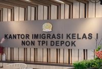 Kantor Imigrasi Kelas I Non TPI Depok, Jl. Boulevard Raya Kota Kembang, Kalimulya, Kota Depok. (Foto: Purnamanews / Yudi Bahtiar)