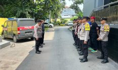 Polisi Siaga Amankan Rencana Aksi Mahasiswa Di BPN Jakarta Utara