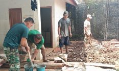 Tambah Sarana MCK, Korem 051/Wkt Penuhi Kebutuhan Panti Asuhan Karena Doa Sawangan Depok