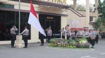 Polres Jakarta Utara Gelar Upacara Hari Kesadaran Nasional : Tekankan Disiplin Dan Integritas