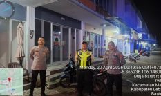 Anggota Polsek Maja Polres Lebak Laksanakan Patroli Malam Hari Antisipasi Gangguan Kamtibmas