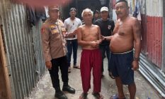 Polsek Tambora Bantu Lansia Jatuh Di Krendang Dan Antarkan Pulang Rumah