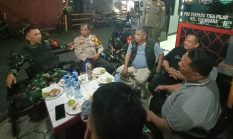 Patroli/Siskamling Keliling Koramil 01/Jatinegara Jaga Wilayah Tetap Aman Dan Kondusif