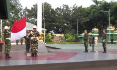 Kodim 0505/JT Gelar Upacara 17-an, Tegaskan Profesionalisme Prajurit