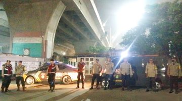 Polsek Cilincing Gelar Patroli KRYD, Antisipasi Tawuran Dan Gangguan Kamtibmas