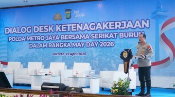 Polda Metro Jaya Gelar Dialog Desk Ketenagakerjaan, Serap Aspirasi Buruh Secara Langsung