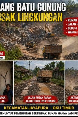 Sumber Daya Alam Dijarah, Warga Jadi Korban, Pemerintah OKU Timur Hanya Diam