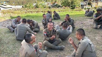 Satgas Damai Cartenz Tingkatkan Soliditas Personel Lewat Layanan Psikologi Dan Kesehatan