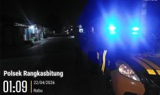 Patroli Kejalan Maulana Hasanudin di Laksanakan Oleh Anggota Piket Polsek Rangkasbitung Polres Lebak Cegah Balapan Liar dan C3
