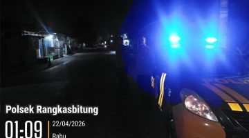 Patroli Kejalan Maulana Hasanudin di Laksanakan Oleh Anggota Piket Polsek Rangkasbitung Polres Lebak Cegah Balapan Liar dan C3