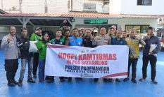 Polsek Pademangan Peduli Ojol Dengan Gelar Jumat Peduli : Perkuat Sinergi Jaga Wilayah