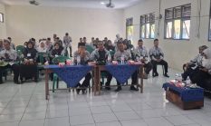 Kapolsek Cimarga Polres Lebak Hadiri Konferensi Cabang PGRI Kecamatan Cimarga