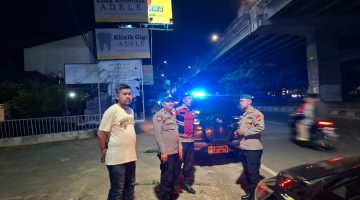 Kapolsek Bekasi Barat Pimpin Patroli Malam : Berikan Rasa Aman Masyarakat