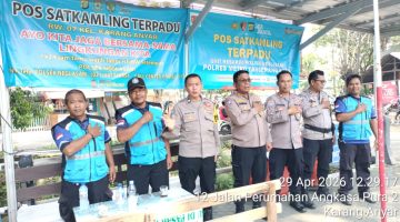 Polres Tangerang Kota Gencarkan Penilaian Pos Satkamling Menuju Lomba Nasional