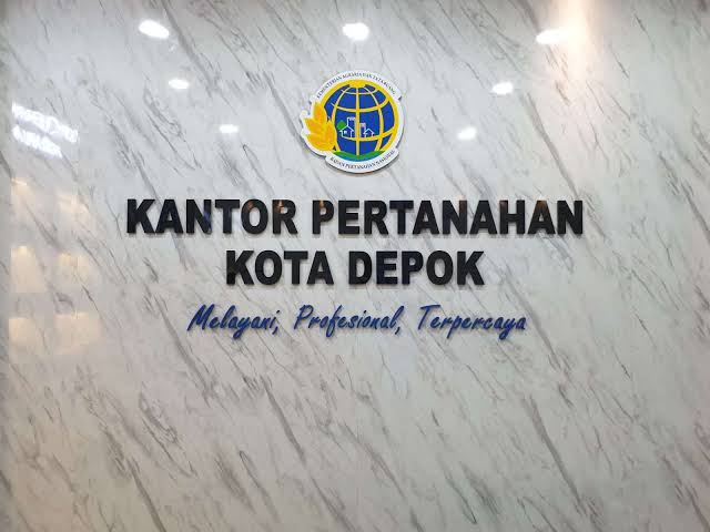 Kantor ATR/BPN Kota Depok, Jl. Boulevard Raya Kota Kembang, Grand Depok City. (Foto: Yudi Bahtiar/Purnamanews.com)