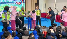 Satlantas Polres Tangerang Kota Kenalkan Keselamatan Jalan Kepada Anak-Anak Lewat Program Polsanak
