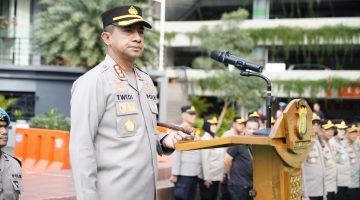 Kapolres Jakarta Barat Pimpin Apel Pelayanan Pengamanan May Day 2026, Siap Jaga Kondusifitas Wilayah