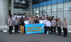 Polres Tangerang Kota Perkuat Sinergi Sabuk Kamtibmas Dengan Jumat Peduli