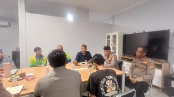 Kapolsek Bekasi Barat Sosialisasi Sabuk Kamtibmas Di Kranji