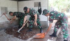 Progres Rehab MCK Panti Asuhan Karena Doa Capai 62 Persen, Prajurit Korem 051/Wkt Dan Masyarakat Terus Bersinergi