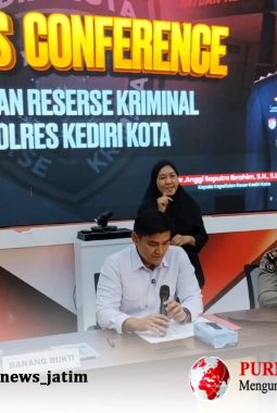 Dari Viral ke Penangkapan : Satreskrim Polres Kediri Kota Ringkus Dua Terduga Pelaku Pembuat Video Asusila