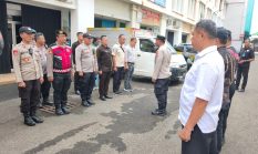 Polsek Pademangan Laksanakan Pengamanan Aksi Unras KMPHI Di Mangga Dua Square
