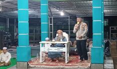 Kapolsek Bekasi Barat Hadiri Pengajian Rutin Majelis Taklim As-Salmaniyah
