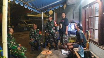 Patroli Gabungan Babinsa Jatinegara Perkuat Keamanan Dan Ketertiban Masyarakat