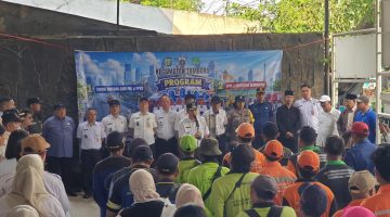 Polsek Tambora Dukung Program TAMPAN : Wujudkan Wilayah Bersih Dan Aman