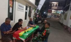 Babinsa Koramil 03/Ps.Rebo-Ciracas Bersama Warga Gelar Patroli/Siskamling Ciptakan Wilayah Aman Dan Kondusif