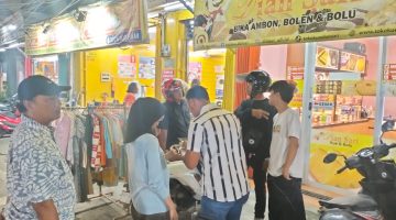 Polsek Pademangan Respon Cepat Gerobak Warga Rusak : Berakhir Damai
