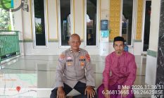 Kanit Binmas Polsek Rangkasbitung Polres Lebak Melaksanakan Giat Program Kapolda Banten Sholat Jumat Keliling Sekaligus Silturahmi Ke Tokoh Agama