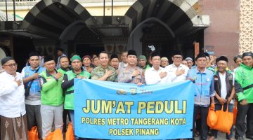 Kapolres Tangerang Kota Ajak Masyarakat Perangi Tawuran Dan Obat Terlarang Lewat Jumat Curhat
